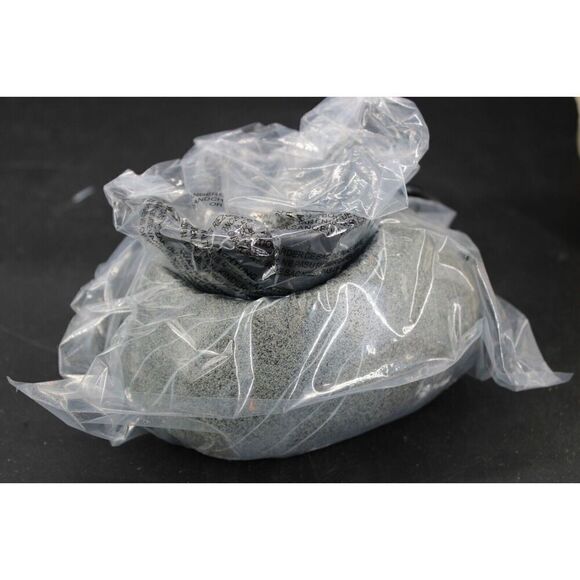 Scentsy Zen Rock Element Wax Warmer Base & Dish Electric Grey Stone RETIRED NEW - Picture 1 of 5